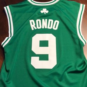 Boston Celtics Rajon Rondo adidas jersey